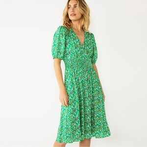 Women's DRAPER JAMES RSVP Faux Wrap Dress size Large